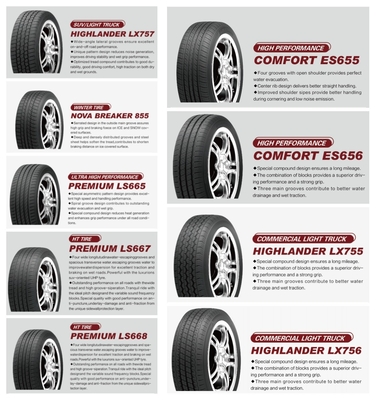 PCR Long-Lasting Tire 155/65R13 for Chinese Car Tires Brands COMFORT ES655