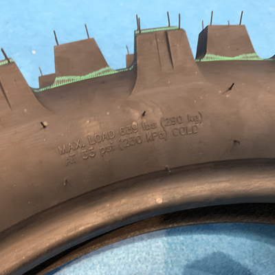 African Market Best Choice Green Soft Tire 120/90-18 with 5000 pcs Daily Production