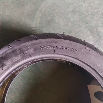 35%-55% Rubber Content Nylon Tubeless Motorcycle Tire 150/70-13 Tires for Replace/Repair