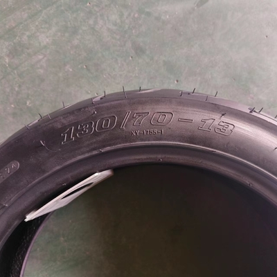 Nature Rubber Steel Nylon Raw Material 130/70-13 Motorcycle Tires for Reliability