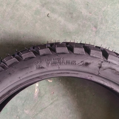 Black Tubeless Motorcycle Tire 110/90-17 with Inmetro Certificate