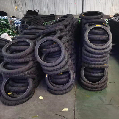 Valves Butyl Rubber Motorcycle Tires 2.75-17 with Strength of 10-12 MPA