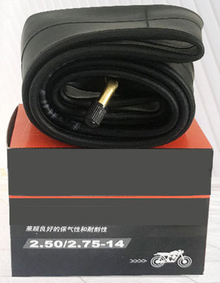 Valves Butyl Rubber Motorcycle Tires 2.75-17 with Strength of 10-12 MPA