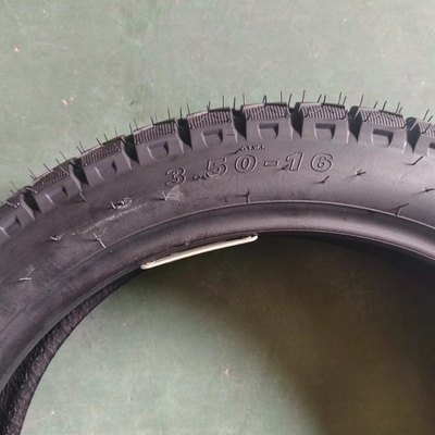 Qingdao Sell 3.50-16 Rubber Tyre Motorcycle Tires Made of Nature Rubber Steel Nylon