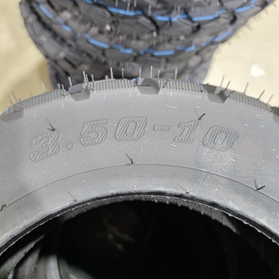 6pr/8pr Black 3.50-10 Motorcycle Tire with One ISO9001 CCC DOT E-MARK Within Your Budget