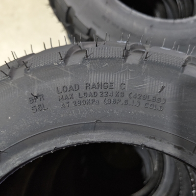 6pr/8pr Black 3.50-10 Motorcycle Tire with One ISO9001 CCC DOT E-MARK Within Your Budget