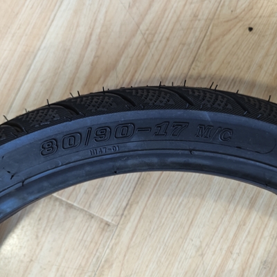 8090-17 Motorcycle Tire and Inner Tube with Nature Rubber Steel Nylon Raw Material