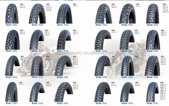 500% Elongation and 10.5 MPA Tensile Strength Motorcycle Tire 90/90-19 for Performance