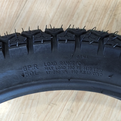 Street Motorcycle Tire 3.00-17 with Standard Nature and Reasonable in Black Color
