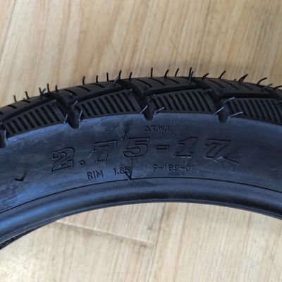 2.75-17 Motorcycle Tires Natrual Rubber and Tire Casing Included for Smooth Ride