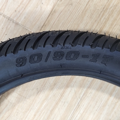 Nature Rubber Steel Nylon Motorcycle Tyre 90/90-17 with 35%-55% Rubber Content