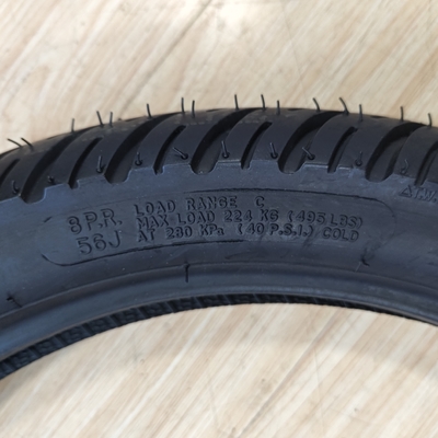 Nature Rubber Steel Nylon Motorcycle Tyre 90/90-17 with 35%-55% Rubber Content