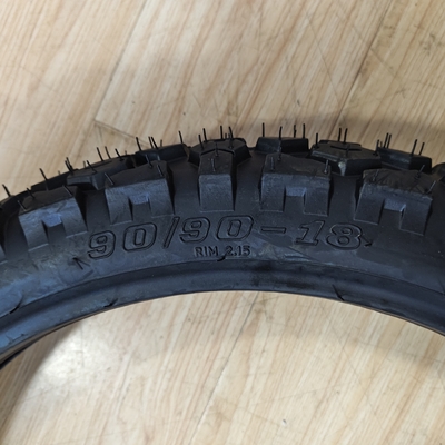 Raw Material Nature Rubber Steel Nylon Motorcycle Tubeless Tire 90/90-18 at Direct