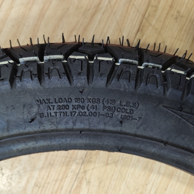35%-55% Rubber Content Airless Motorcycle Tyre with Durable Tire Casing