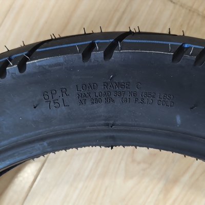 35%-55% Rubber Content Tire Casing Motorcycle Tubeless Tires 13090-18 Bicycle Tires