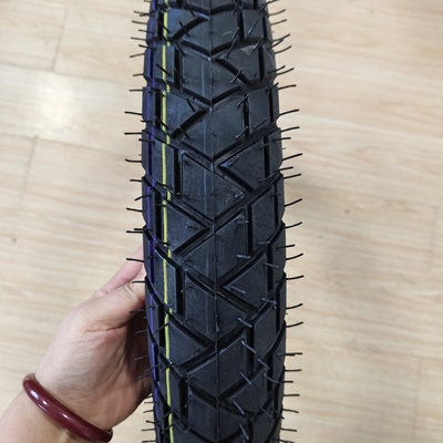 Nature Rubber Steel Nylon Material 90/90-18 Motorcycle Tyre for Loading Port Qingdao