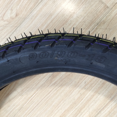 Nature Rubber Steel Nylon Material 90/90-18 Motorcycle Tyre for Loading Port Qingdao