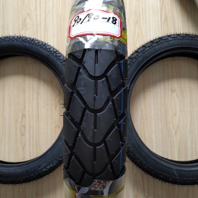 90/90-18 Motorcycle Tire and Tube 35% Rubber Content for Maximum Performance