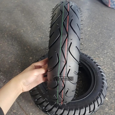 Deep Pattern Design Electric Vehicle Tire 3.50-10 For Manufacturing Applications