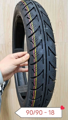 South America Market 90/90-18 Rear Motorcycle Tire with Different Style and 3.6kg Weight