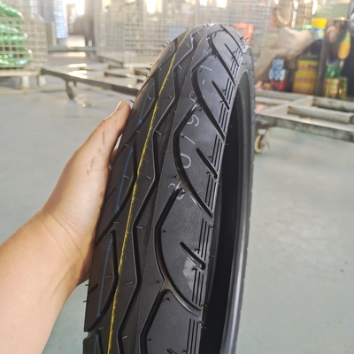 35%-55% Rubber Content Tubeless Motorcycle Tyres 80/90--17 with and OEM Acceptable