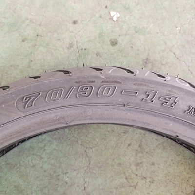 Tubeless Tire 70/90-14 6PR Motorcycle Tire Perfect ' Requirements Spare Parts Included