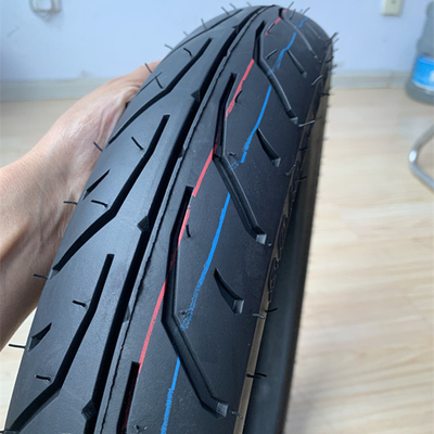 Philippines Market 80/90-17 Motorcycle Tires with Deep Design Pattern and Long Work Life
