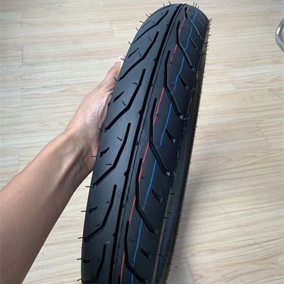 Philippines Market 80/90-17 Motorcycle Tires with Deep Design Pattern and Long Work Life