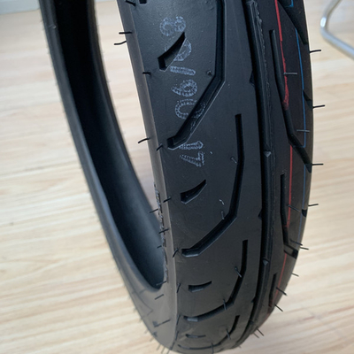 Philippines Market 80/90-17 Motorcycle Tires with Deep Design Pattern and Long Work Life