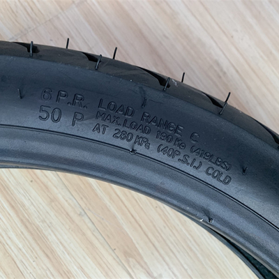 Philippines Market 80/90-17 Motorcycle Tires with Deep Design Pattern and Long Work Life