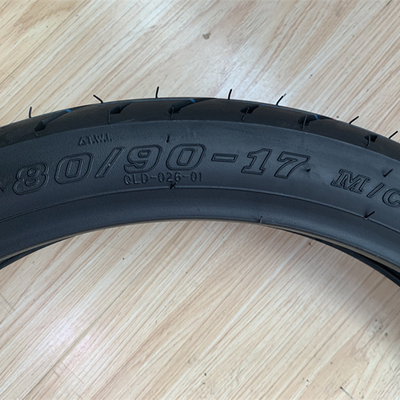 Philippines Market 80/90-17 Motorcycle Tires with Deep Design Pattern and Long Work Life