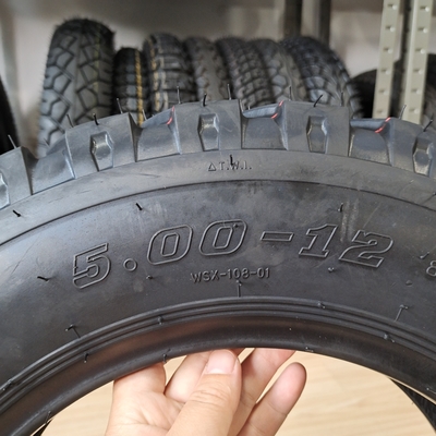 Tube Type/Tubeless Motorcycle Tires 5.00-12 with 35%-55% Rubber Content and Affordable