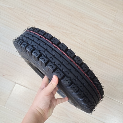 OEM Acceptable 4.00-8 Motorcycle Tire for Egypt Scooter Tyre in Black