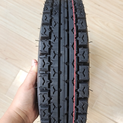 OEM Acceptable 4.00-8 Motorcycle Tire for Egypt Scooter Tyre in Black