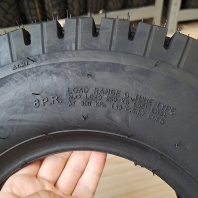 OEM Acceptable 4.00-8 Motorcycle Tire for Egypt Scooter Tyre in Black