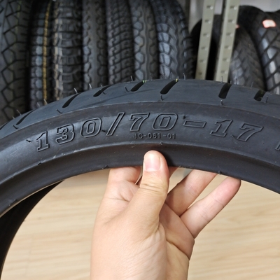 Natural Rubber Motorcycle Tire 130/70-17 8PR Top-Performing Spare Part for Bikers