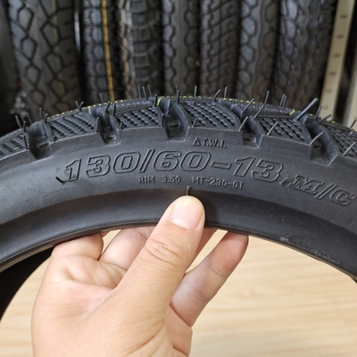 Nature Rubber Steel Nylon 130/60-13 TL Tubeless Motorcycle Tyres for Venezuela Market