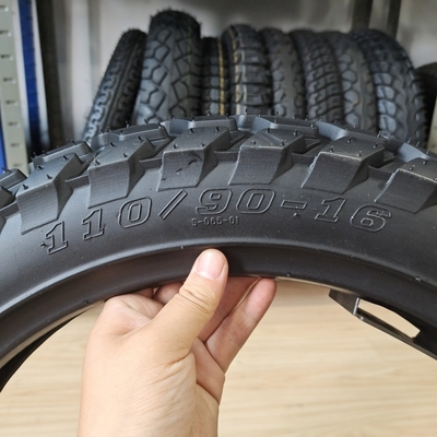 Ply Rating 6pr/8pr Super 110/90-16 TL TT Rubber Motorcycle Tyre for Venezuela Market