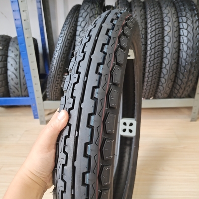 Venezuela Market Motorcycle Tire 3.60H18 with Black Color and Qingdao Loading Port