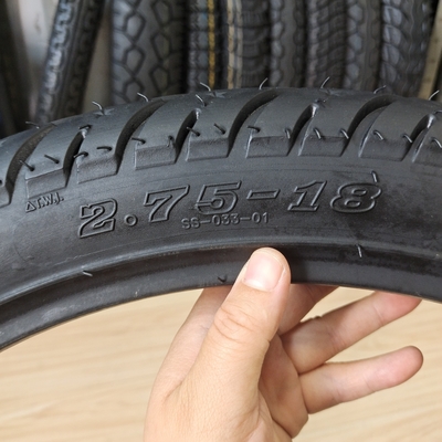 Loading Port Qingdao Black Japan Technology Street Motorcycle Tube Type Tyre 2.75-18