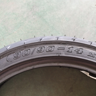 14 Inch Motorcycle Tire 90/90-14 6 Ply Rate with Raw Material Nature Rubber Steel Nylon
