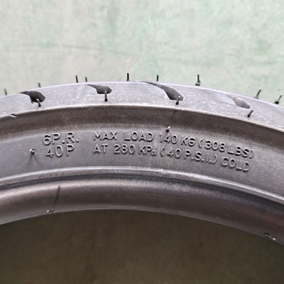 14 Inch Motorcycle Tire 90/90-14 6 Ply Rate with Raw Material Nature Rubber Steel Nylon