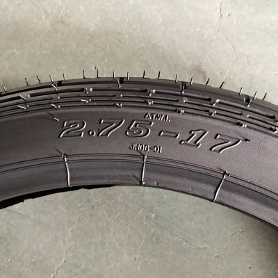Tubeless Tire 2.75-17 Motorcycle Tire with Tire Casing and Loading Port Qingdao Ready