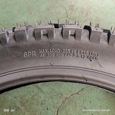 Black Motorcycle Tubeless Tire TT Tyre 3.50-18 from Qingdao Market