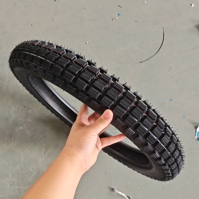 Directly Sell 3.00-18 Motorcycle Tire with 35%-55% Rubber Content and Black Color