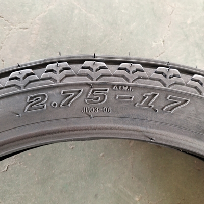 Sawtooth Vintage Motorcycle Tyre 2.75-17 with Nature Rubber Steel Nylon Material