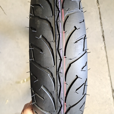 Nature Rubber Steel Nylon Tubeless Tire Casing for Motorcycle 100/80-17 6PR Tire Good