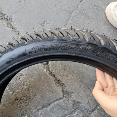 Black 90/90-17 Ply Rating 6PR/8PR Rear Wheel Motorcycle Tire for Motorcycle Spare Parts