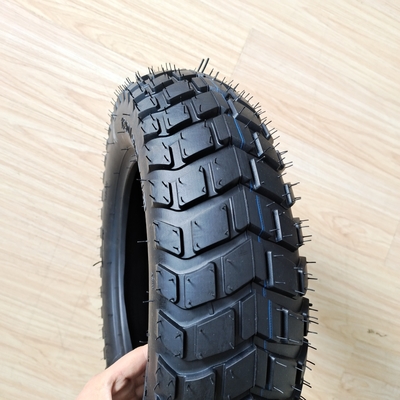 Superior 35%-55% Rubber Content 120/90-10 Motorcycle Tire for Qingdao Port Sale