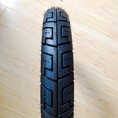 90/90-18 Black Rubber Round Motorcycle Tyres for OEM Acceptable and 6pr/8pr Ply Rating